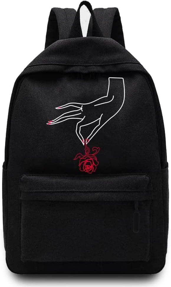 Basics Backpack/Daypack with Padded Shoulder Straps, Side Pockets Hiking Daypack Walking Rucksack Foldable Camping for Water Bottle and Laptop Sleeve,
