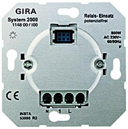 Preisvergleich Produktbild Gira 114800 Relaiseinsatz potentialfrei System 2000