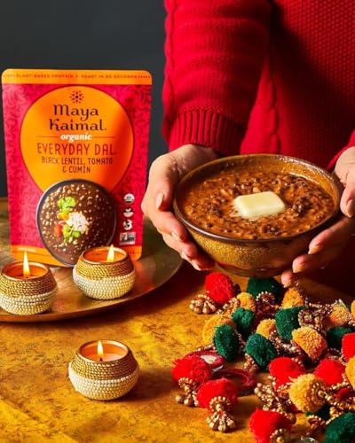 MAYA KAIMAL Organic, Everyday Dal, Tomato & Cumin, Black Lentils, 10 OZ