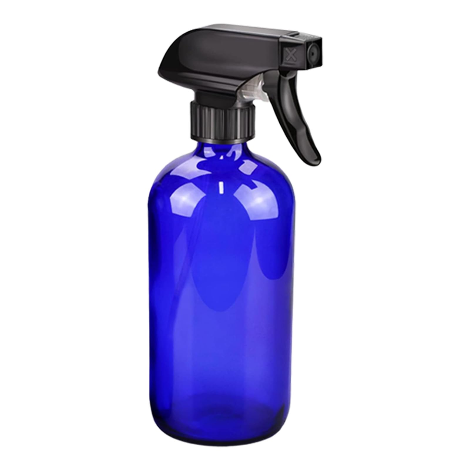 VASANA 1PCS 500ML 17OZ Empty Refillable Glass Fine Mist Spray Bottle with Black Trigger Great for Cosmetic Essential Oils Homemade Cleaning Products Aromatherapy