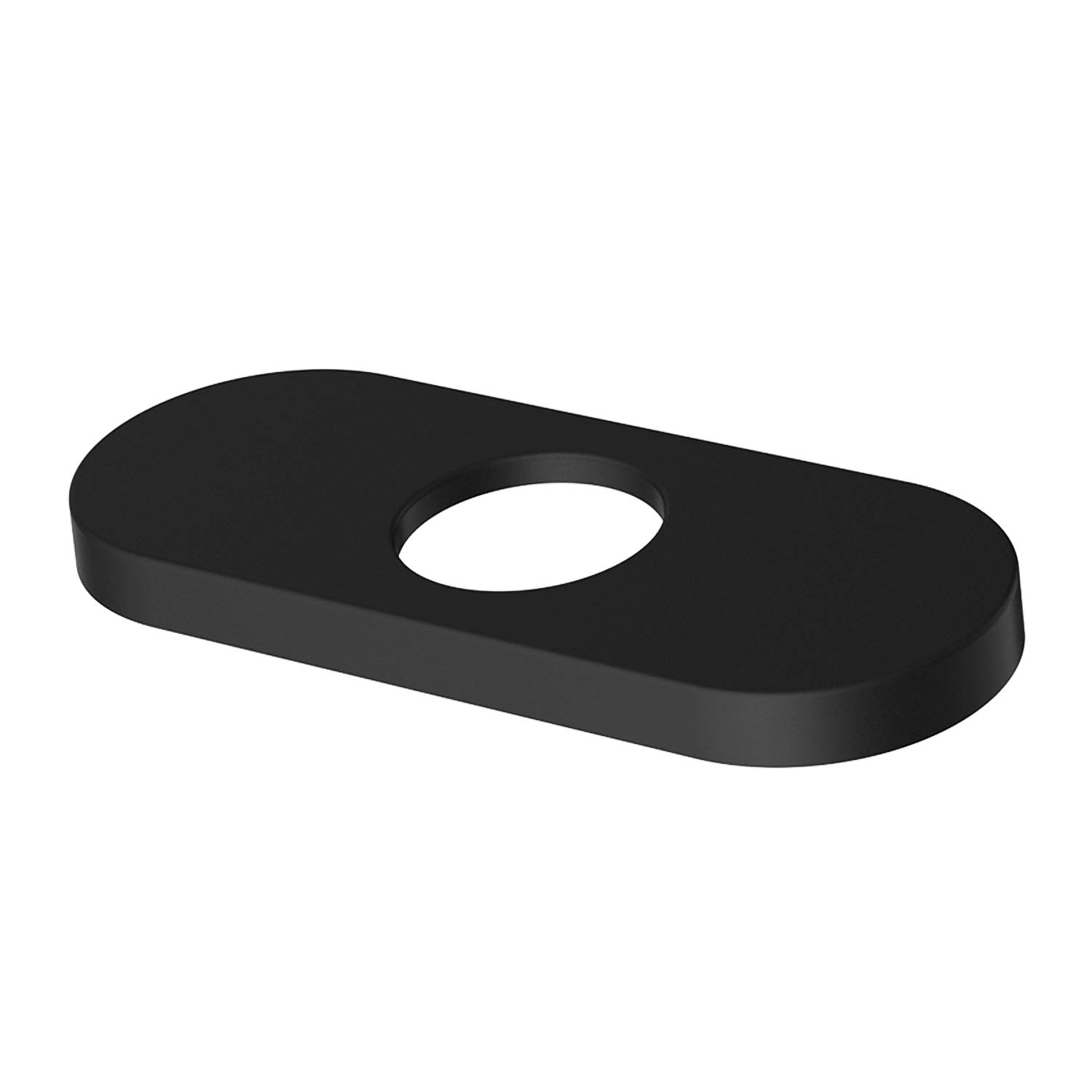 VIGO 5.5 in. Bathroom Deck Plate in Matte Black - VG17000MB