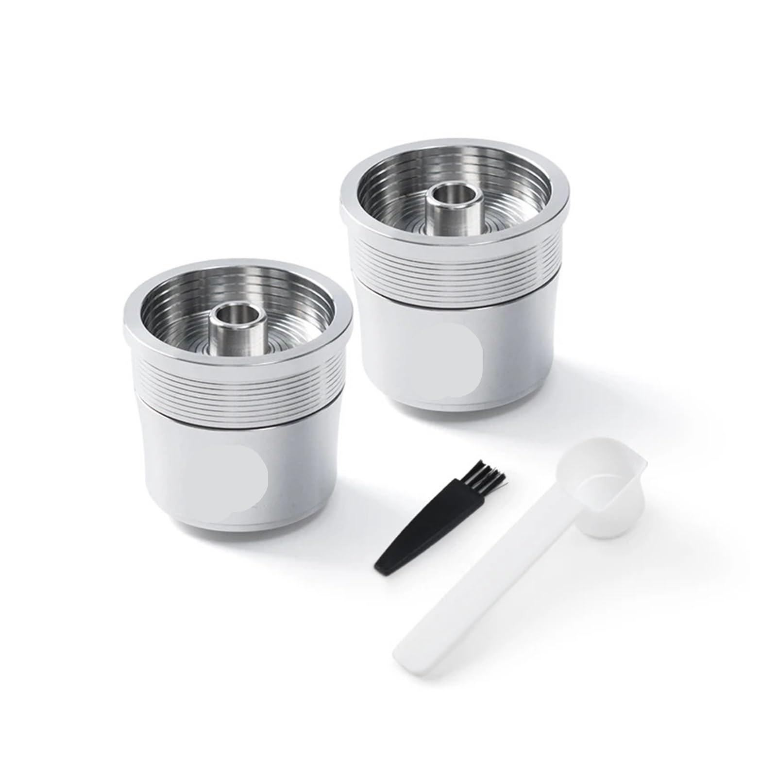 Filtro De Café Reutilizable De Acero Inoxidable, Compatible Con Cápsulas Rellenables, Compatible Con ILLY,Y3 Y3.2 Y5 Y1.1 X8 X9Mahine(2pcs)