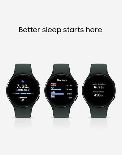 Miniatura 3 de SAMSUNG Galaxy Watch 4, reloj inteligente de 1.732in con monitor ECG para salud, fitness, correr, ciclos de sueño, detección de caídas GPS, versión