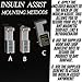 Insulin Assist Insulin Vial Holder for Syringe Filling, Hands-Free Diabetes Injection Aid for Easy Accurate Insulin Draws, Ideal for Arthritis, Tremors and Limited Dexterity
