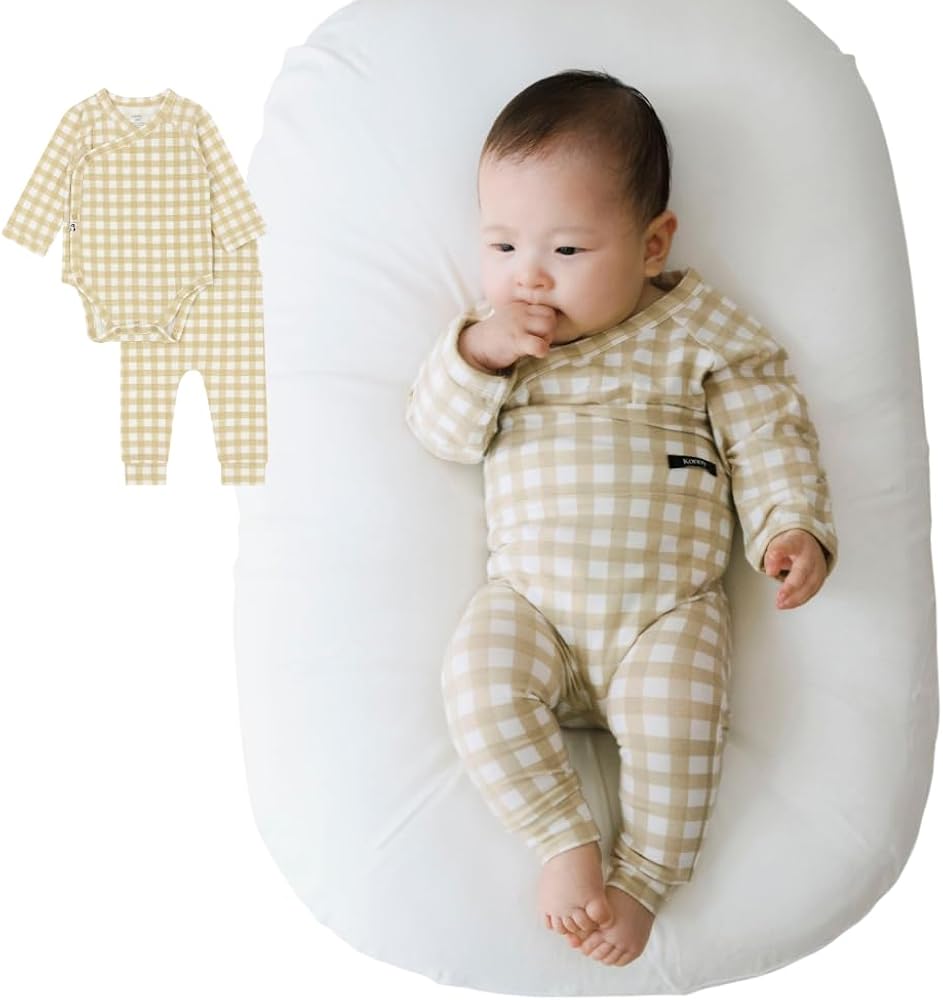 Amazon.co.jp: [Konny] コニー Newborn バンブーボディスーツ