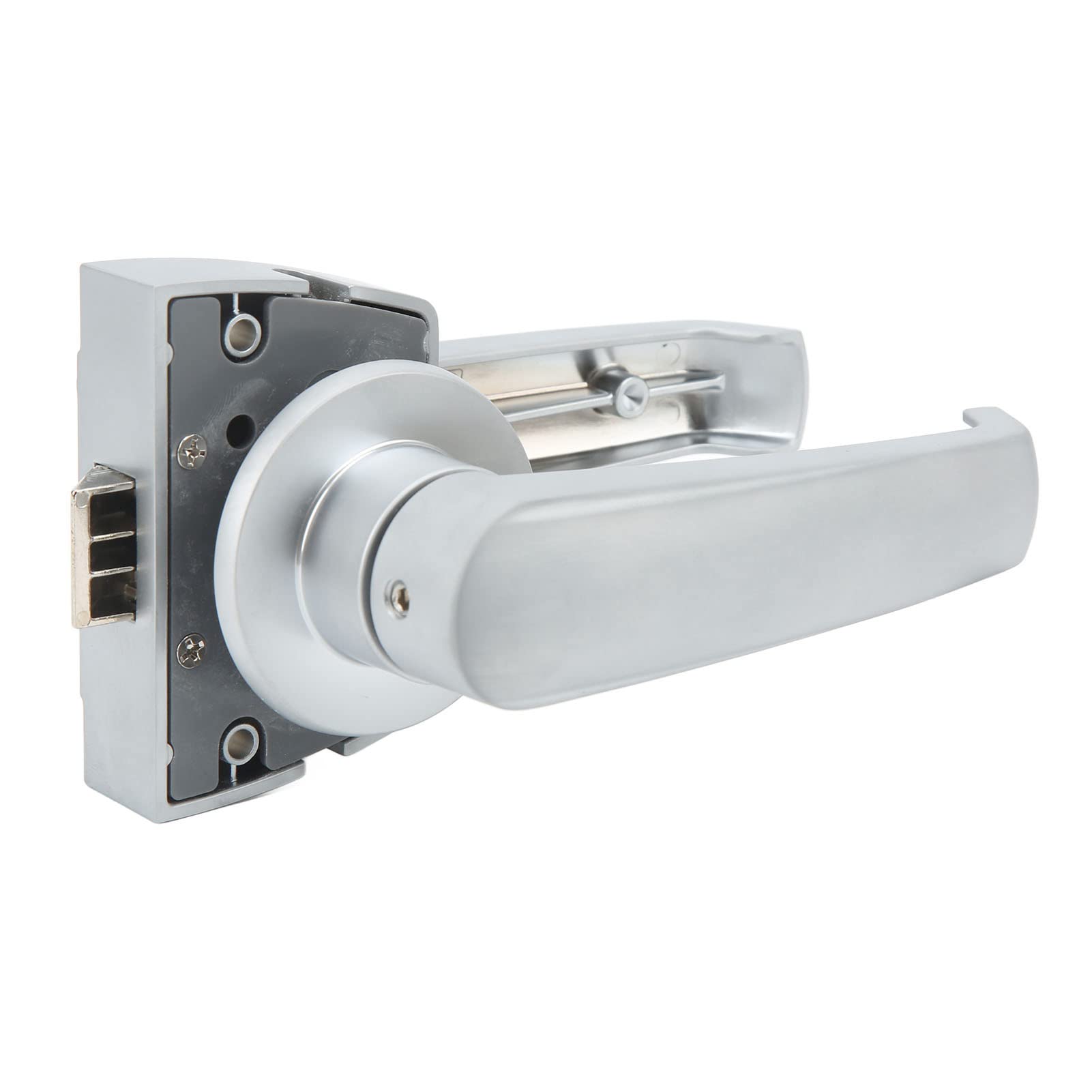 Manija de bloqueo de palanca de entrada de aleación de aluminio de 3 puntos para herrajes de barco, cerradura de puerta principal para puertas interiores, 15 20 mm de grosor