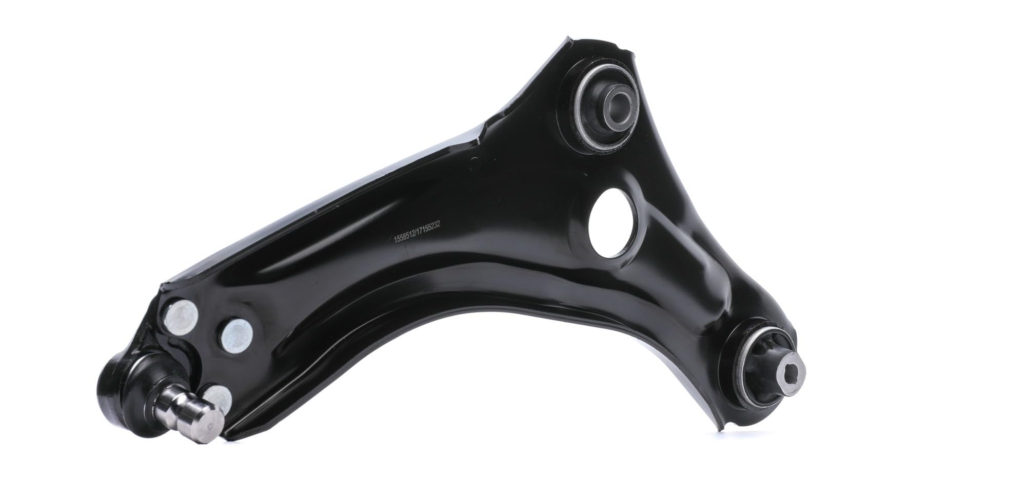 RIDEX 273C2074 Barra oscilante de suspensión de ruedas Delantero Izquierda con material de fijación Compatible con RENAULT Megane 4 Grandtour K9A/M/N