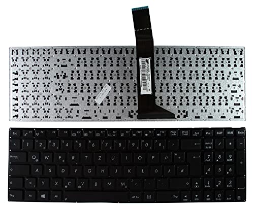 Clavier ASUS 9Z.N8SSU.40G par Power4Laptops - Modèle Noir Allemand pour Ordinateur Portable PC