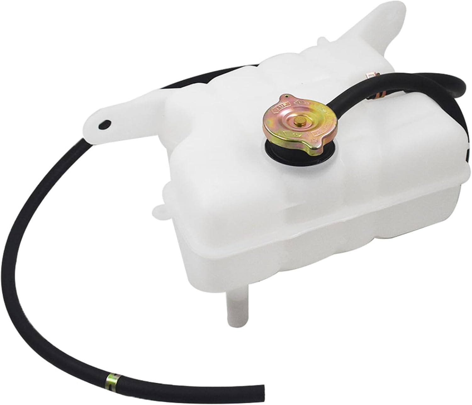 Engine Radiator Coolant Overflow Reservoir Tank White Replacement for Liberty 2002-2006 Replacement for 52079788AE