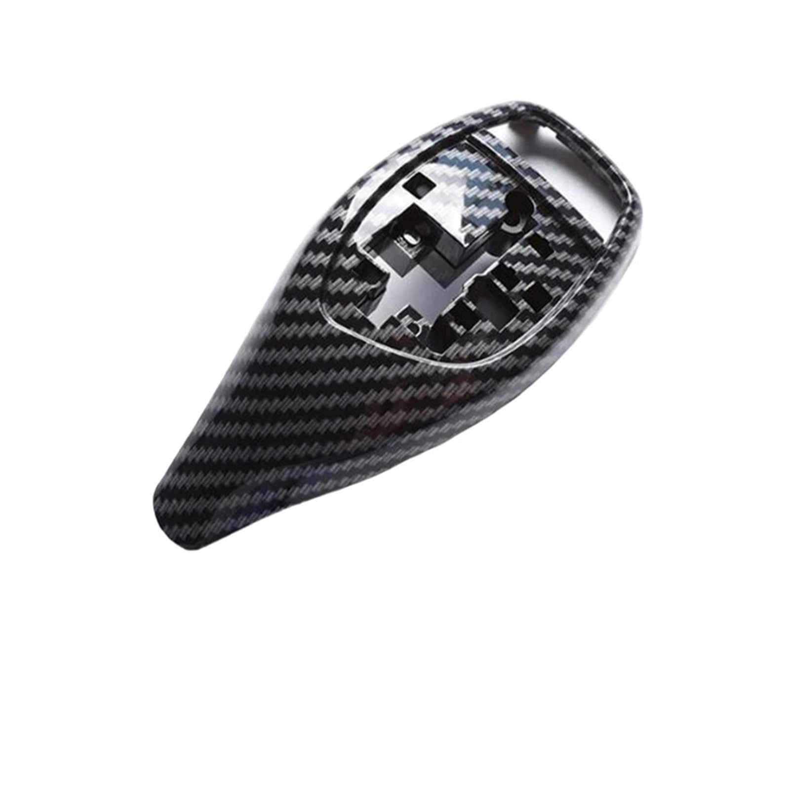 Per BMW Per 1 2 3 4 5 6 Serie Car Center Pomello Del Cambio Leva Del Cambio Trim Copertura Interni Auto Pomello Del Cambio Copertura Centrale Adesivi Per Interni Auto(Carbon fiber,LHD)