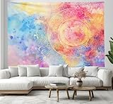 Polyvalence et cadeau idéal：Plus qu’un simple décor tapisserie, elle peut servir de couvre-lit, de jeté de canapé, de nappe, de couverture de pique-nique ou même de serviette de plage. Grâce à ses multiples usages, elle constitue également une excellente idée cadeau pour vos proches à l’occasion d’un anniversaire, de Noël, d’une pendaison de crémaillère ou de toute autre célébration