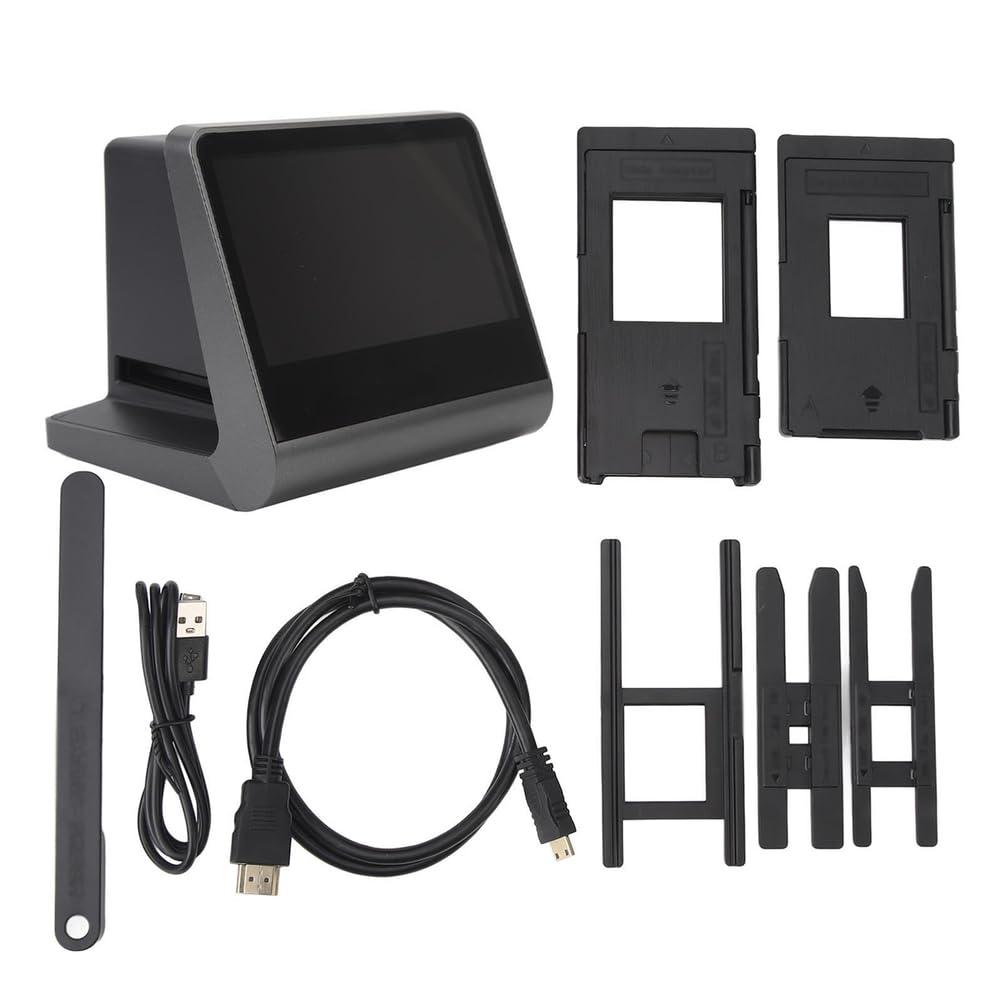 Escáner De Película Digital con Pantalla LCD De 16 MP; | convierte formatos de 35 mm, 126, 110 y Super 8 mm, compatible con la digitalización de películas y diapositivas