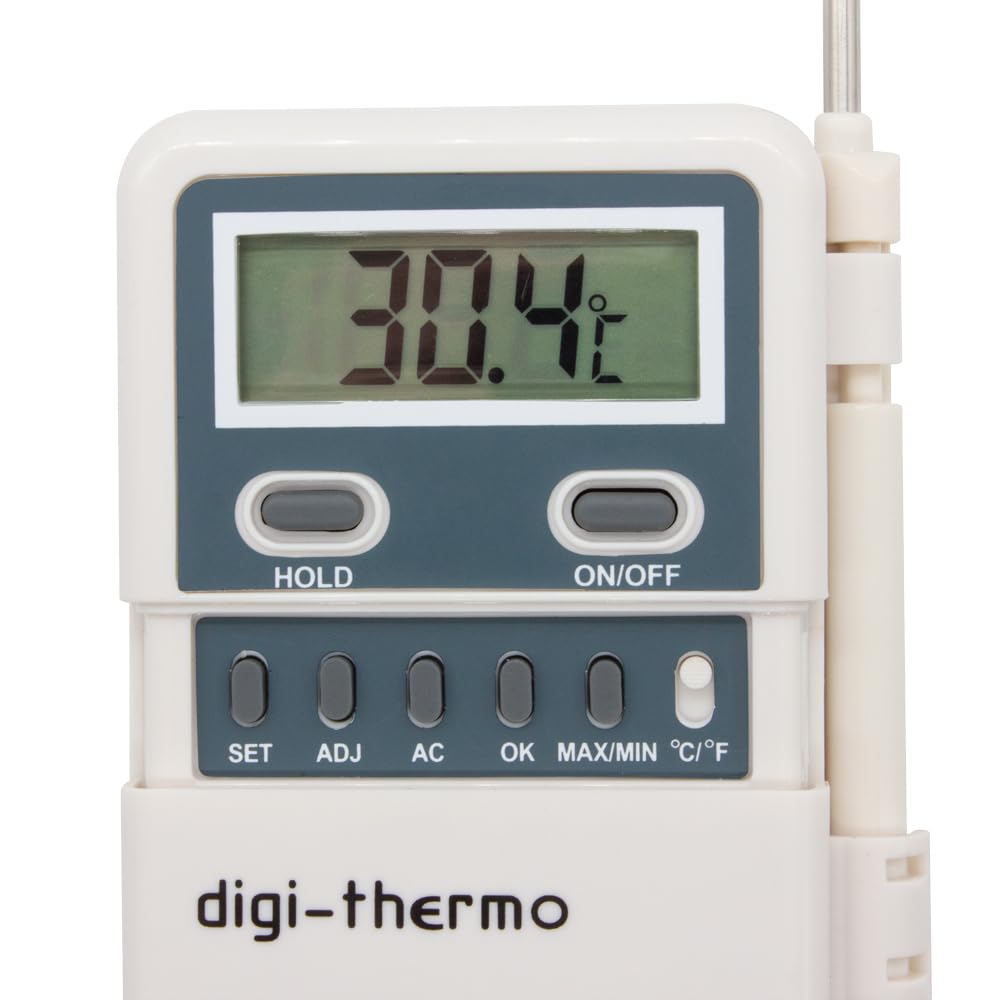 Termometro digitale portatile con sonda -50° +300°C per aria condizionata e cucina