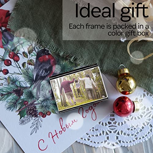 Canetti Color Edge Magnet Frame Graphite 2.5X3.5 Inch #TOP3