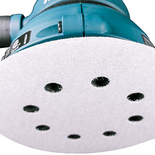 Makita 30 Piece - Multi Grit Sanding Disc Set For 5" Random Orbit Sanders - For Wood, Metal & Plastic - 80, 120 & 240 Grit | 8 Hole Hook-And-Loop Sandpaper #TOP7
