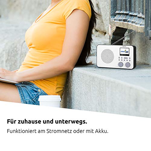 TechniSat VIOLA 2 C IR - tragbares Internetradio (DAB+, UKW, WLAN, 2.4 Zoll Farbdisplay, Kopfhöreranschluss, Wecker… - Image 6