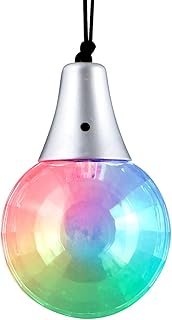 FlashingBlinkyLights Disco Inferno LED Magic Ball Light Up Necklace