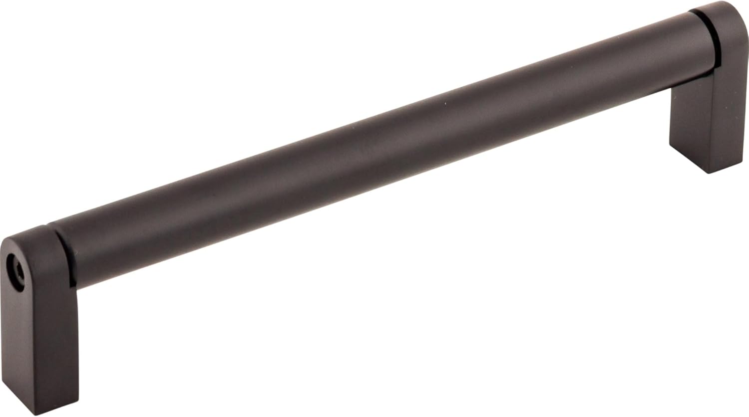 Top Knobs M1018 Bar Pulls Collection 6-5/16" Pennington Steel Bar Pull, Flat Black