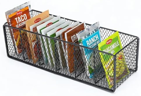 Spice Organizer for Cabinet, 6 Gri...