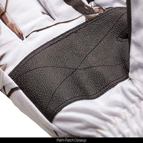 Huntworth Men's Heavy Weight, 3M Thinsulate Insulation, Waterproof Hunting Gloves, Snow Camo - Thumbnail 2