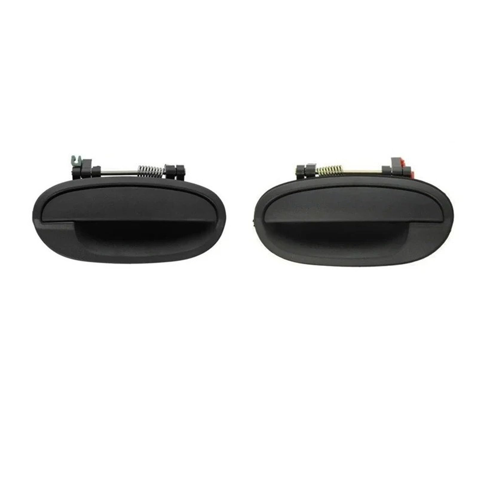 Punxdda Car Exterior Door Handle for Chevrolet for Spark for Daewoo Matiz 96601472 96601473 96601474 96601475 2Pcs Front Rear Car Outside Exterior Door Handle(2 Pcs Rear)