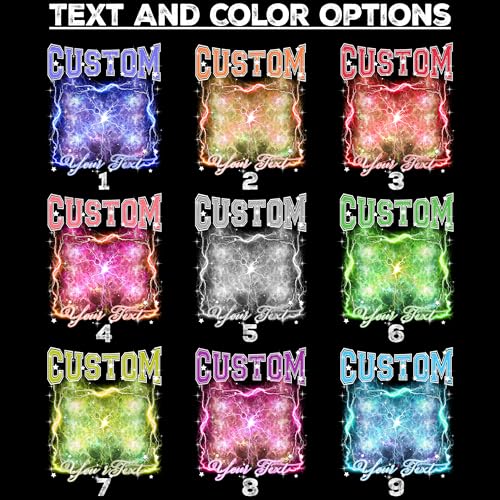 Tehg & Tuhg Custom Photo T-Shirt Name & Text, Personalized Senior Baseball Football Shirt for Mom Dad on Game Day Spirit Team3