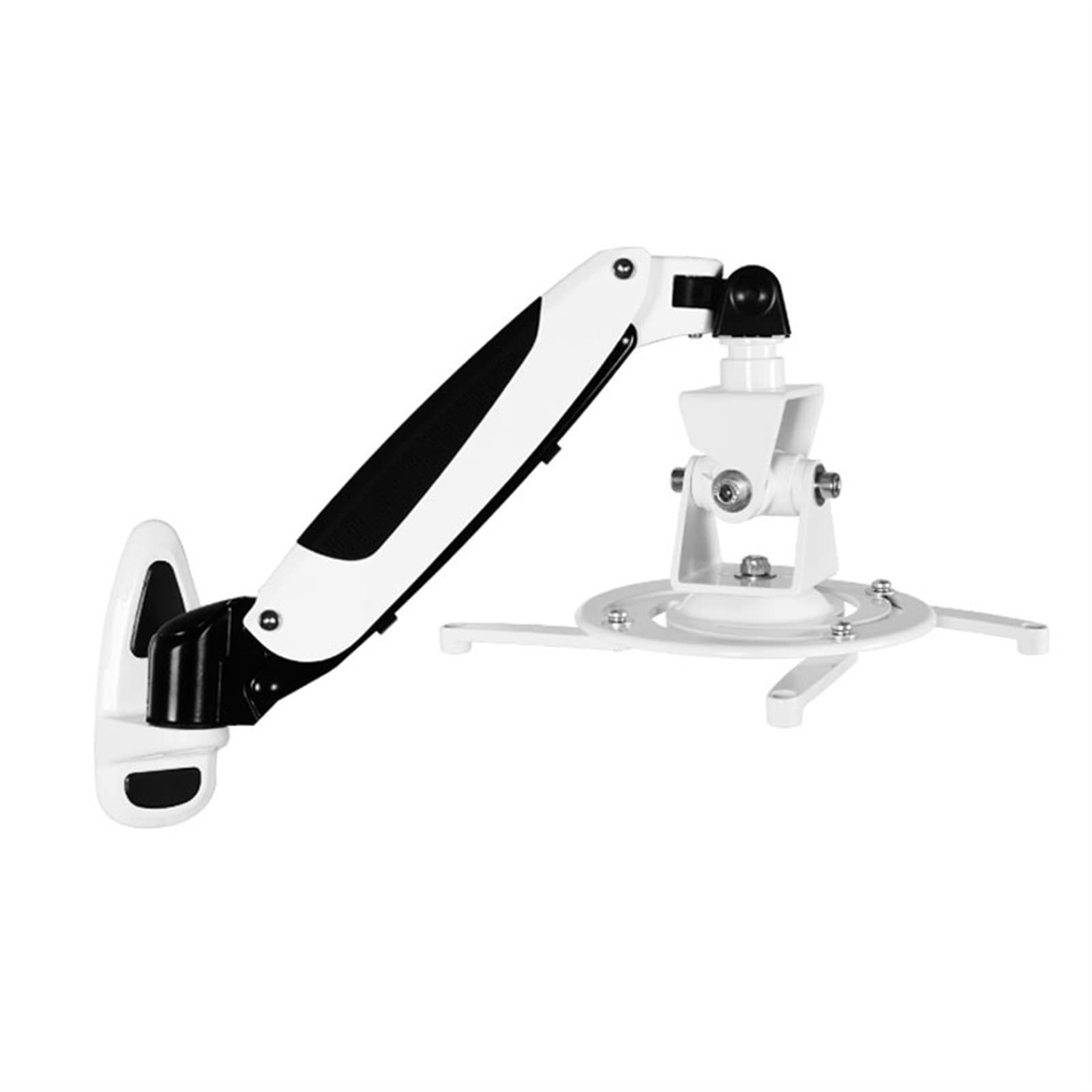 AYCDL Projector Mount Projector Rack Home Wall-Mounted Projector Shelf Living Room Conference Room Telescopic Ceiling Rotating Universal Projector Stand Projector Sta,A