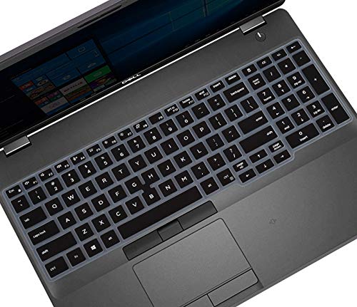 Protector de teclado para Dell Latitude 5500 y Precision 15.6" negro miniatura 1