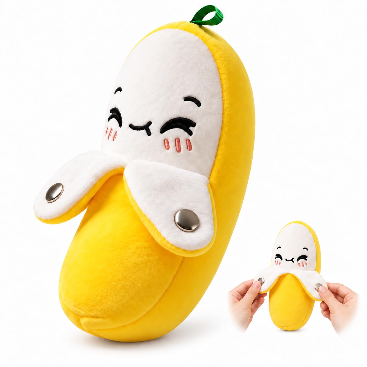 Interactive Music Plush Tool, Fruit Banana with Touch Sounds