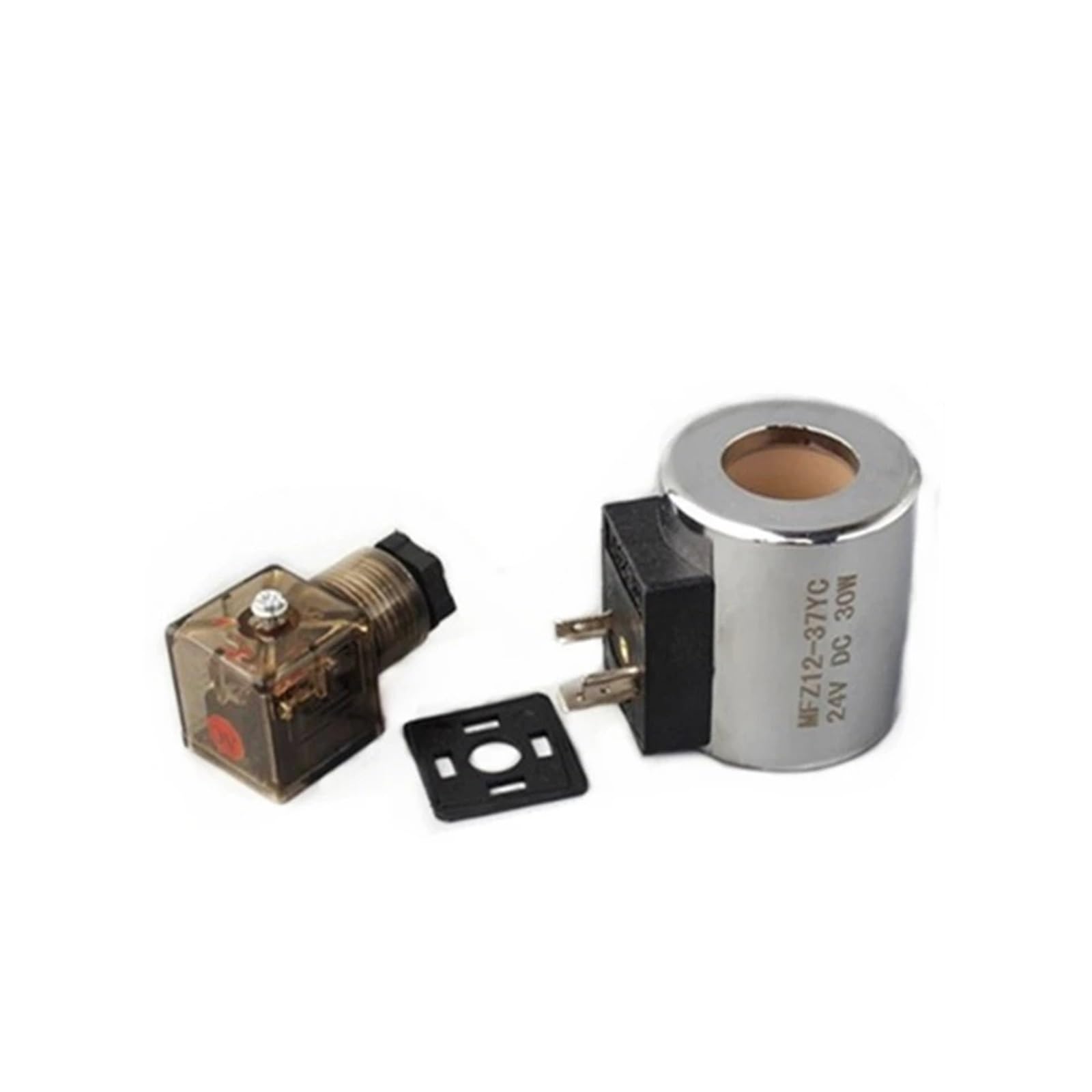 OGQNPJJCJ Hydraulic Solenoid Valve Coil MFB12-37YC MFZ12-37YC 30W AC220V AC110V DC24V DC12V DC48V DC60V Hole Diameter 23mm Height 51mm(MFZ12-37YC DC72V)