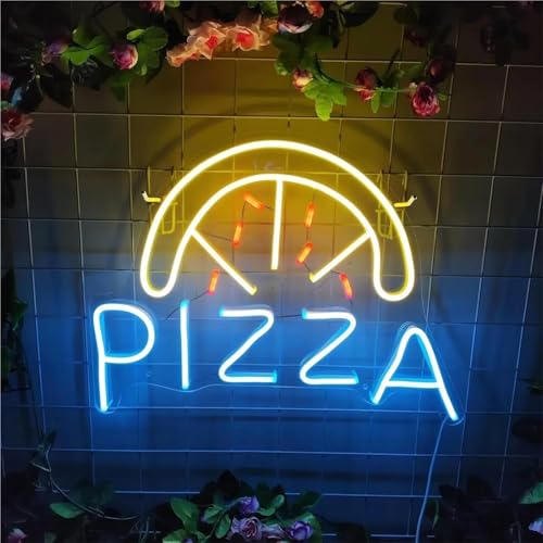 Enseigne LED Pizza pour remplacer un éclairage de vitrine trop terne