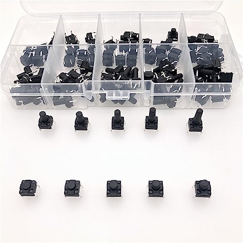 Kit de micro-interrupteurs tactiles étanches 6x6mm SMD pour réparation électronique