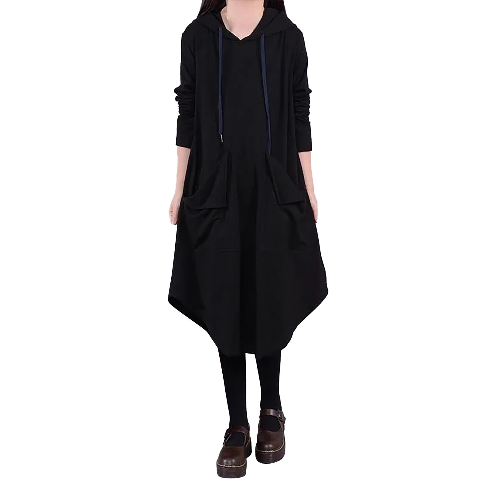 Robe d'hiver décontractée à manches longues, pull doux surdimensionné et chaud - 6