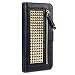 iPhone 6 Plus Case, Terrapin Trendy [Studded] iPhone 6 Plus Wallet [Black] Zipper PU Leather Case for iPhone 6 Plus (5.5") - Black