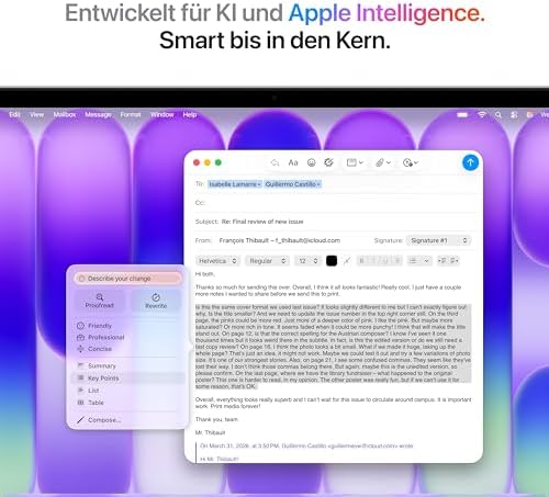 Apple 13" MacBook Neo Laptop mit A18 Pro Chip: Entwickelt für KI und Apple Intelligence, Liquid Retina Display, 8 GB gemeinsamem Arbeitsspeicher, 256 GB SSD Speicher, 1080p FaceTime HD Kamera; Silber