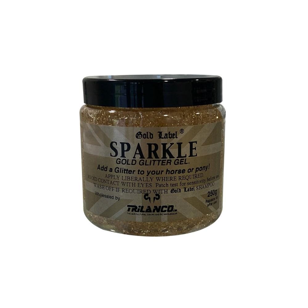 Gold Label Unisex's GLD0187 Sparkle Glitter Gel, Silver, Regular