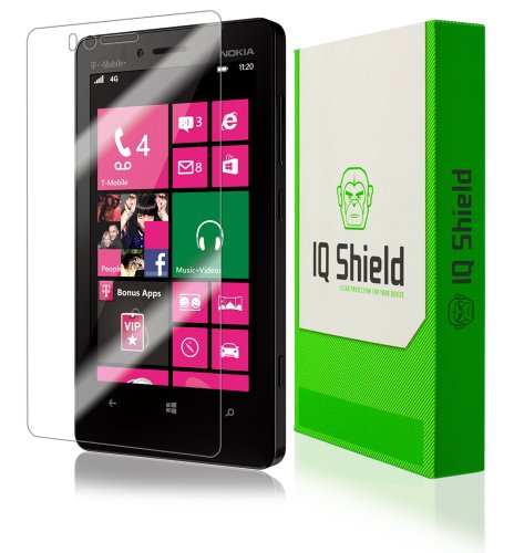 Iq Shield Screen Protector Compatible With Nokia Lumia 810 Liquidskin Anti-Bubble Clear Film #TOP8