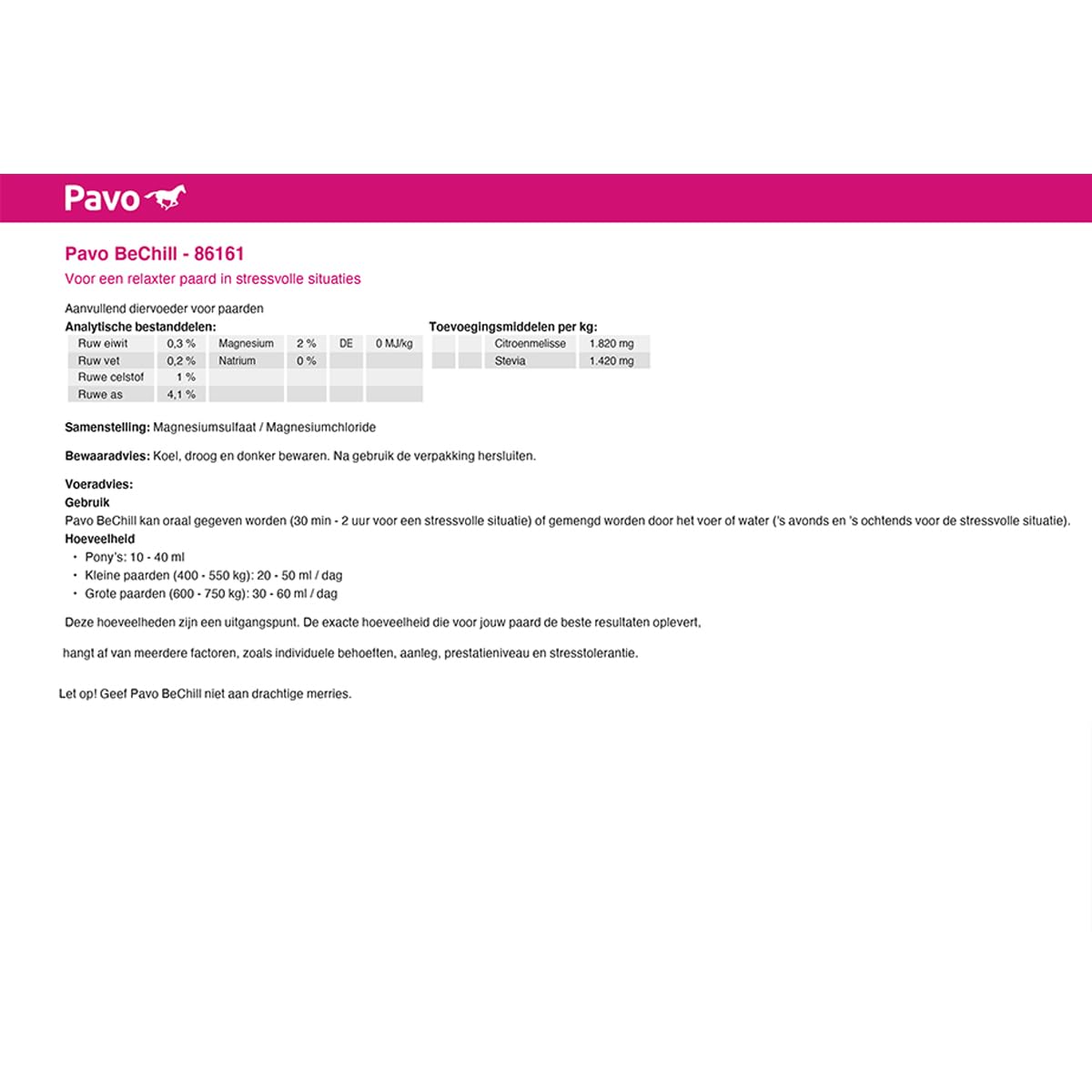Pavo BeChill Otros - 1 litro