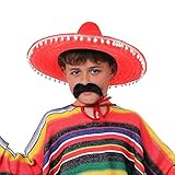 Talla única Sombrero de fiesta para niños con borde de popa y popa (1 paquete)