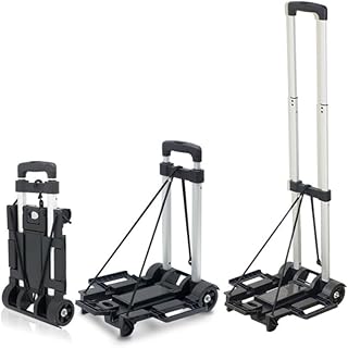 SOESFOUFU Foldable Hand Truck collapsible trolley Foldable Trolley Cart Folding Trolley Folding Dolly Collapsible Dolly Collapsible Hand Truck Dolly