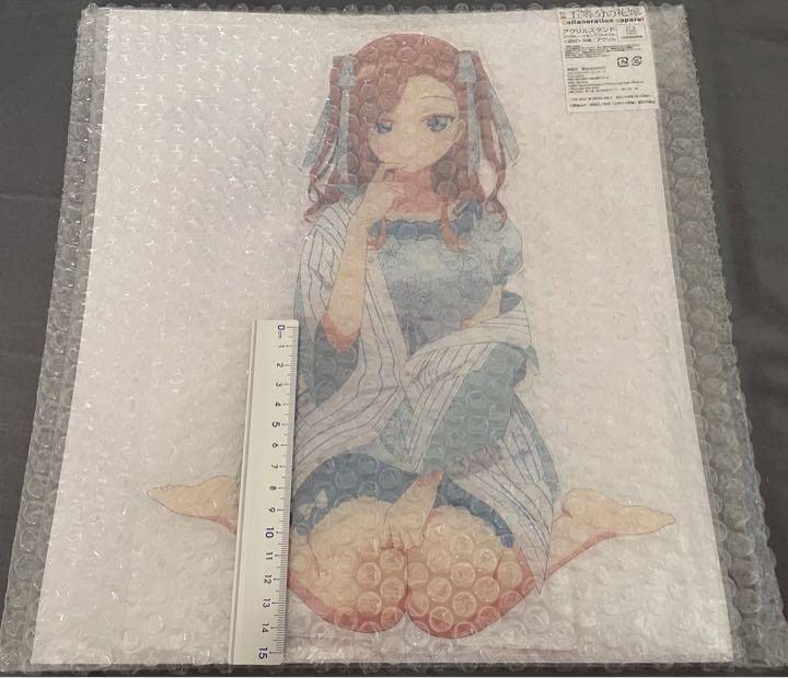 五等分の花嫁 コラボアパレル アクリルスタンド 三玖 五等分の花嫁 アパレルコラボ 中野三玖 シャツ＋アクリル