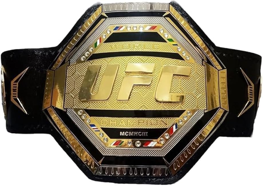 UFC Legacy Championship Title Belt Replica - Adult Size - 52 Inches Length