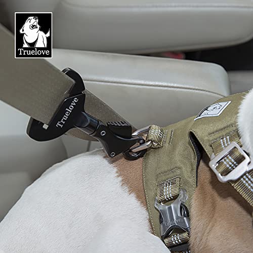True Love Vehicle Seat Belt Safety Buckle Lock, Fit Pet Harness Dog Car Travel Portable Lightweight #TOP4