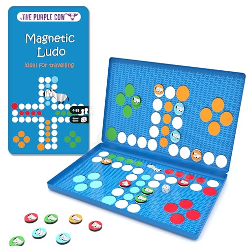 Magnetic Travel Ludo Game - Car Games , Airplane Games