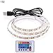 Produktbild NICEJW USB-Lade-LED-Lichtleiste, Vier Sound-Steuerungsmodi 1/2 / 5m 5V 2835 LED-Licht Fernbedienung Bunte Streifenlampe Buntes Licht 1M