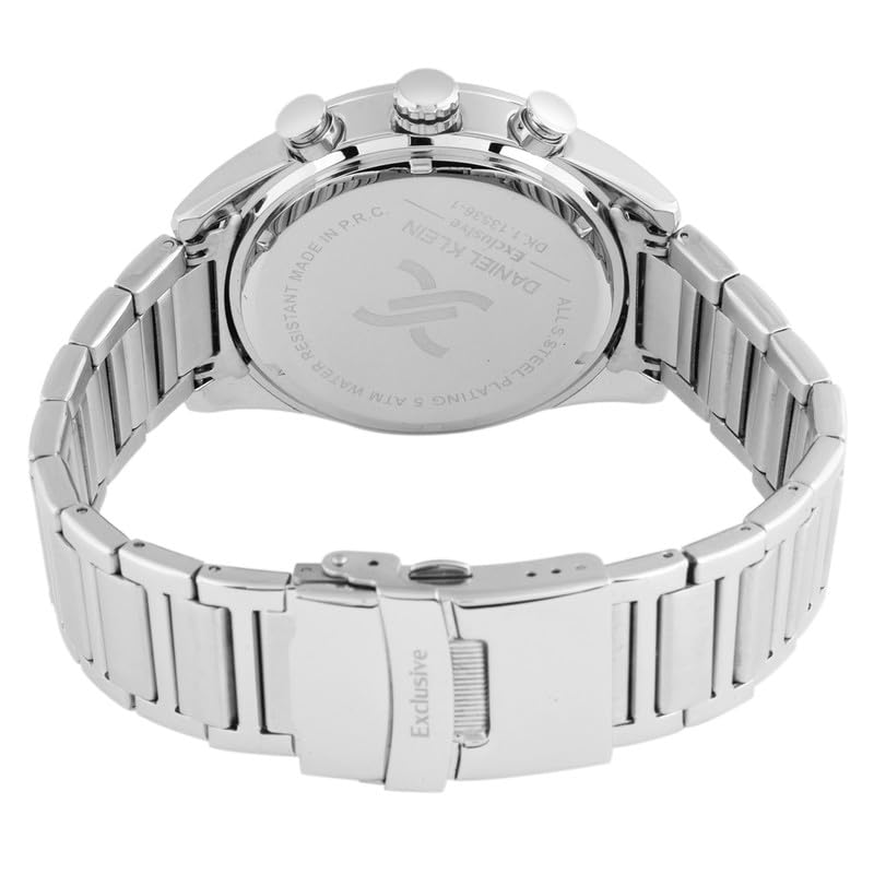 DANIEL KLEIN Analogue Green Dial Men's Watch-DK.1.13536-3 - Image 5