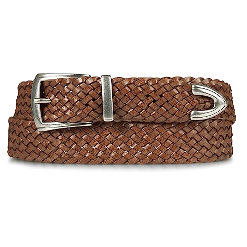 Image of Lucky Brand Women's Western Leather Belt | Classic | Fashion | Vintage | Buffalo Leather | Western-Inspired