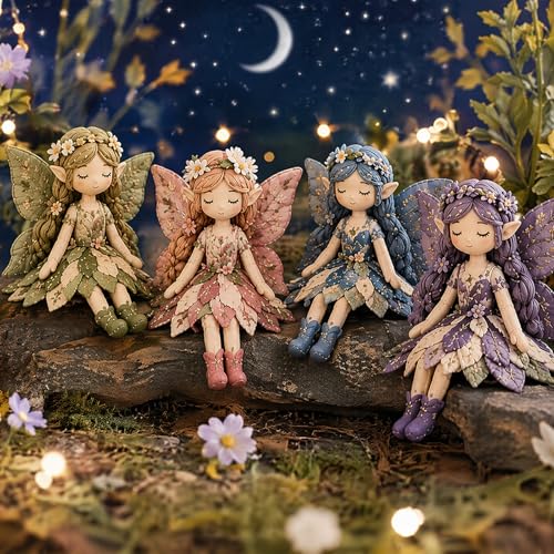 Kit complet couture elfe ailé pour apprendre le patchwork facilement