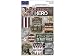 Karen Foster Design Acid and Lignin Free Scrapbooking Sticker Sheet, American Hero