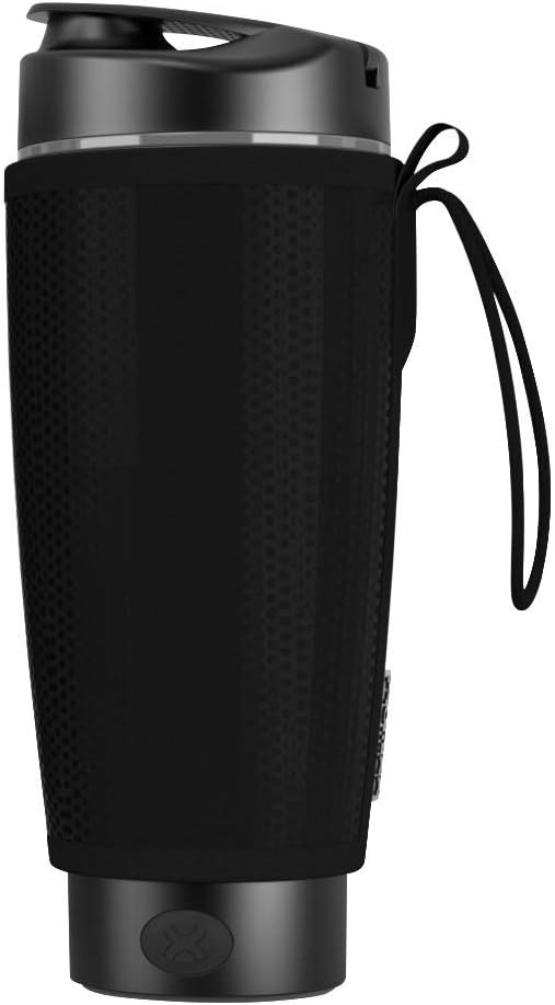 Promixx Neoprene Insulated Sleeve (Black) Vortex Mixers, Shaker Bottles - compatible with Original, Pro, Charge, MiiXR and Shaker Bottle Pursuit